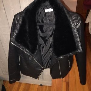 Leather jacket